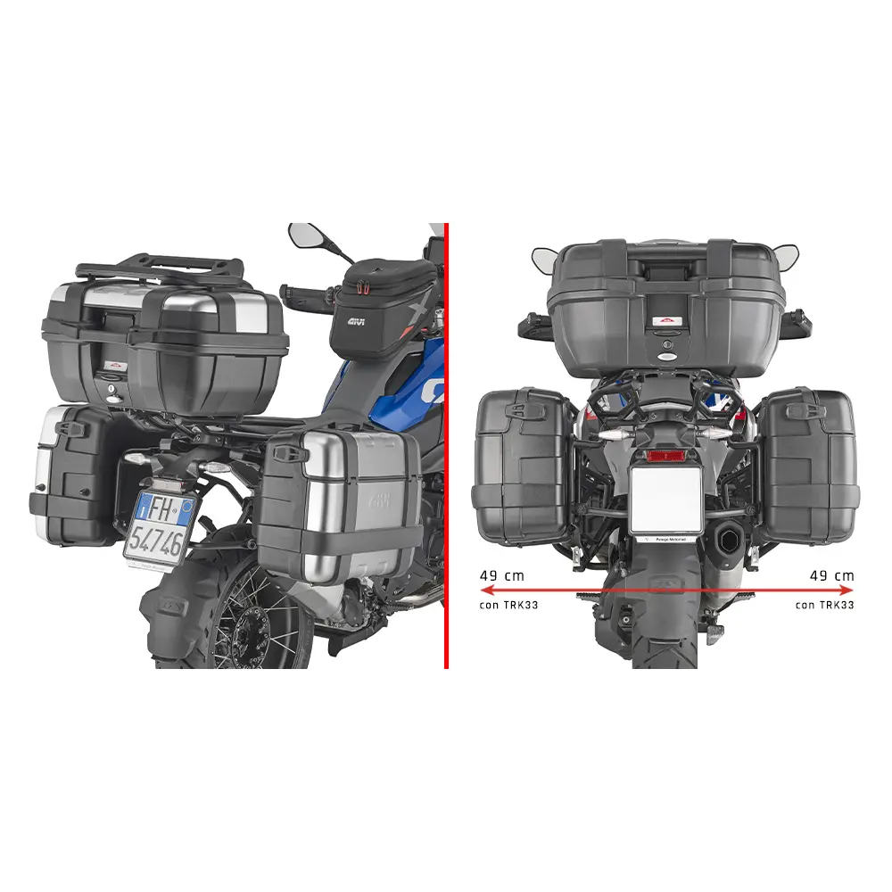 Motorrad-Seitenkofferhalter Givi BMW R1300GS (24)
