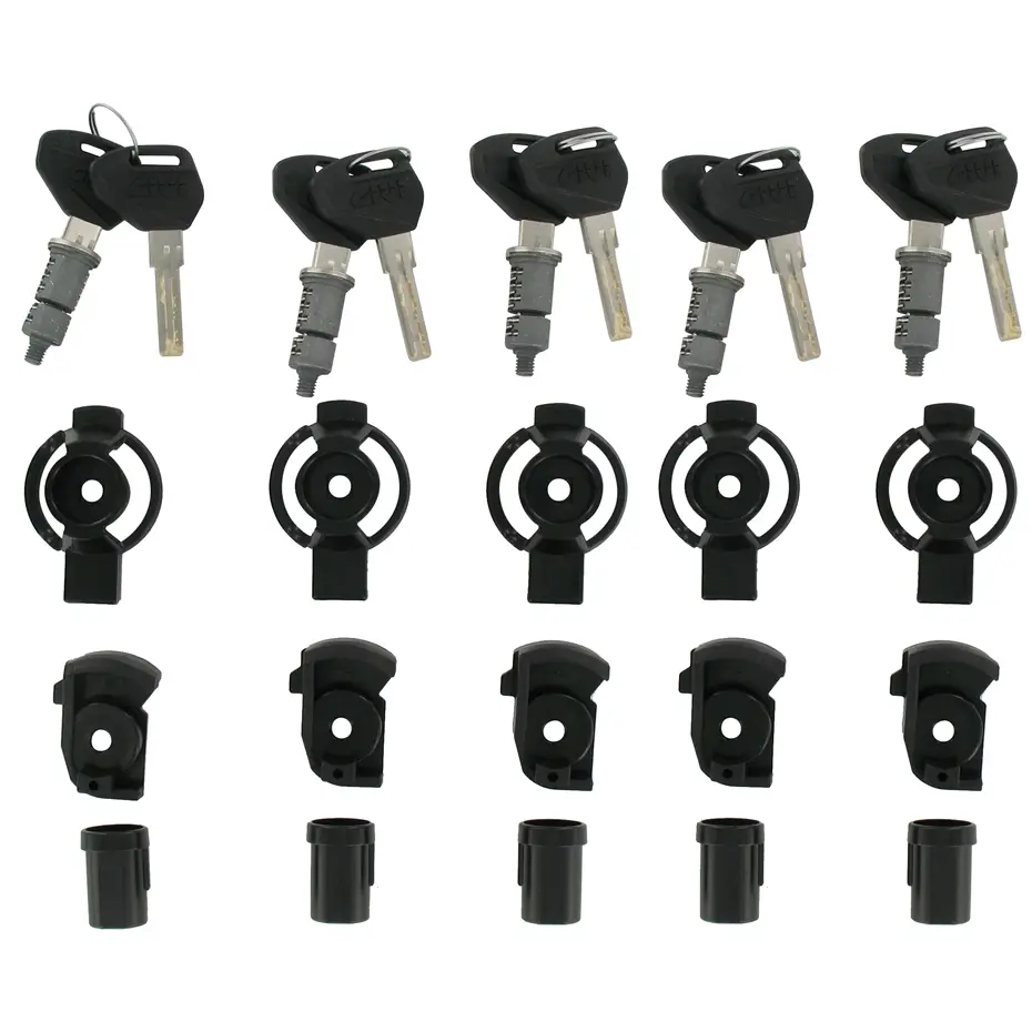 Set mit 5 Zylindern für Sicherheitsverriegelungen Givi