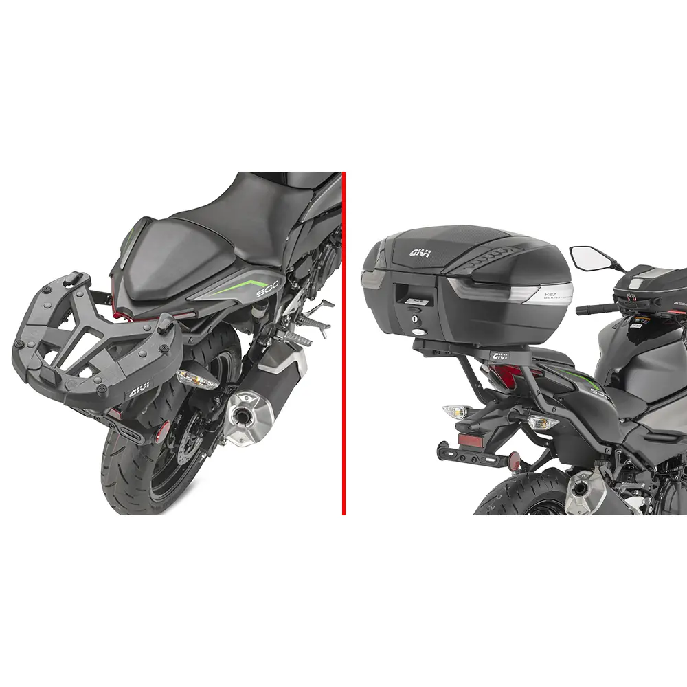 Support top case moto Givi Monokey/Monolock Kawa Z500