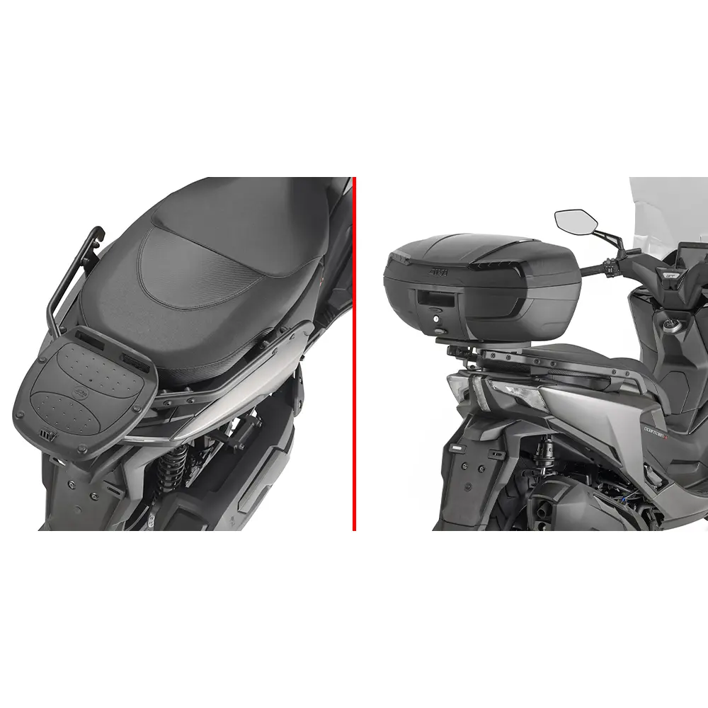 Support top case moto Givi Kymco Downtown 350GT (24)