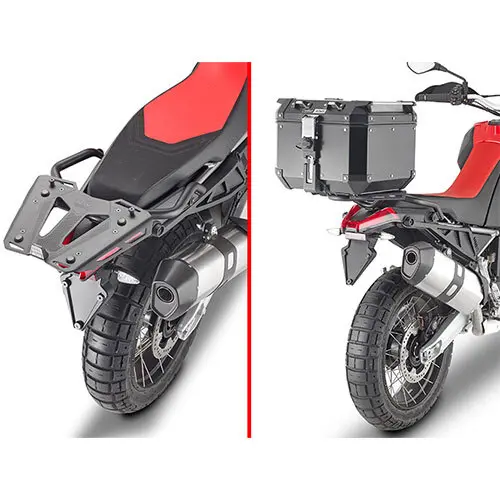 Support top case moto Givi Aprilia Monolock Monokey Tuareg 660 (21)