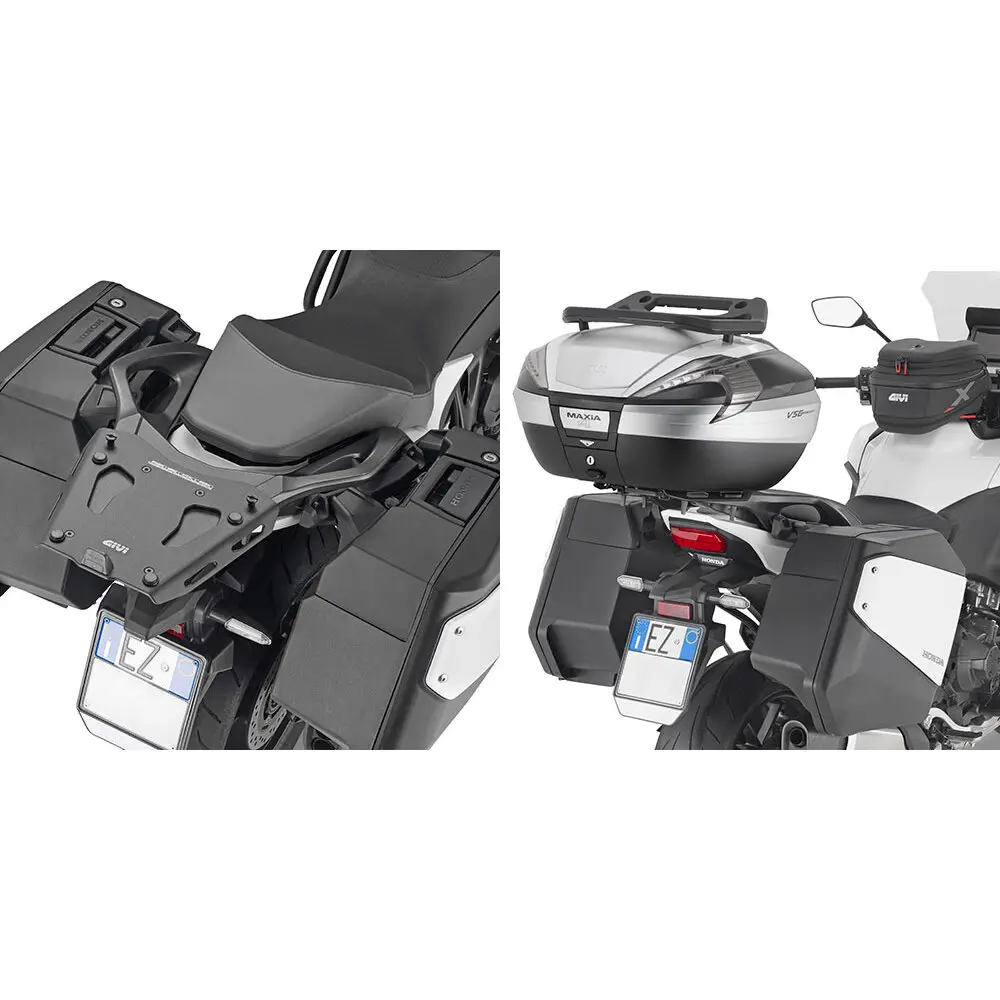 Halter Top Case Motorrad Aluminium Givi Honda NT1100 (22)