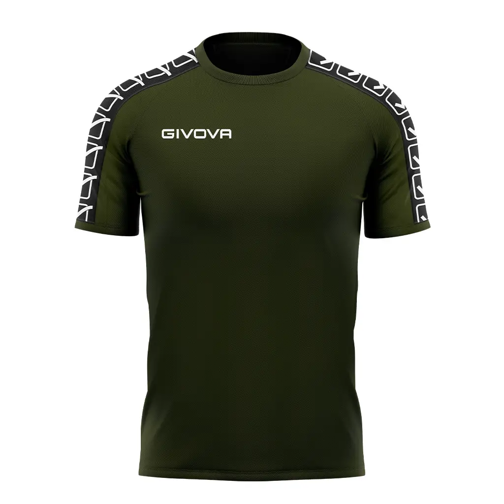 T shirt bande coton Givova - vue 2