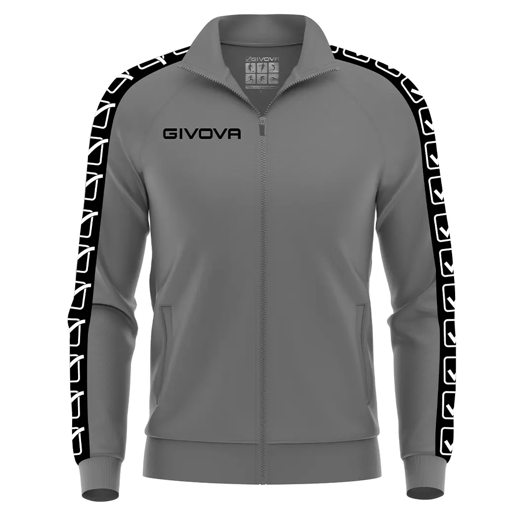 Giacca della tuta in maglia a fascia per bambini Givova