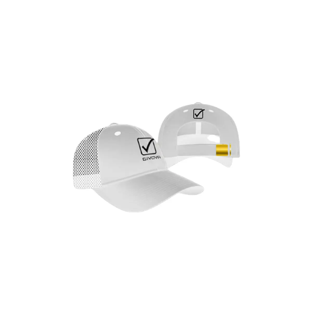 Givova Weiß Trucker Cap Sky