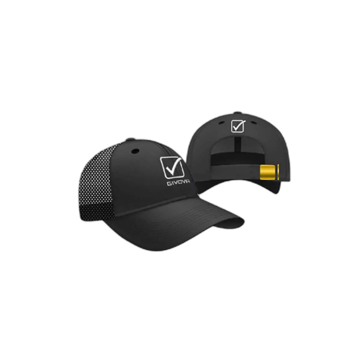 Givova Schwarz Trucker Cap Sky