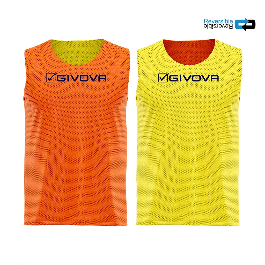 Canottiera unisex da allenamento double face Givova