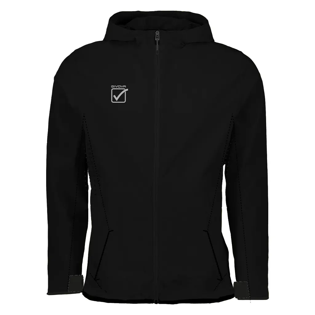Veste imperméable à capuche femme Givova