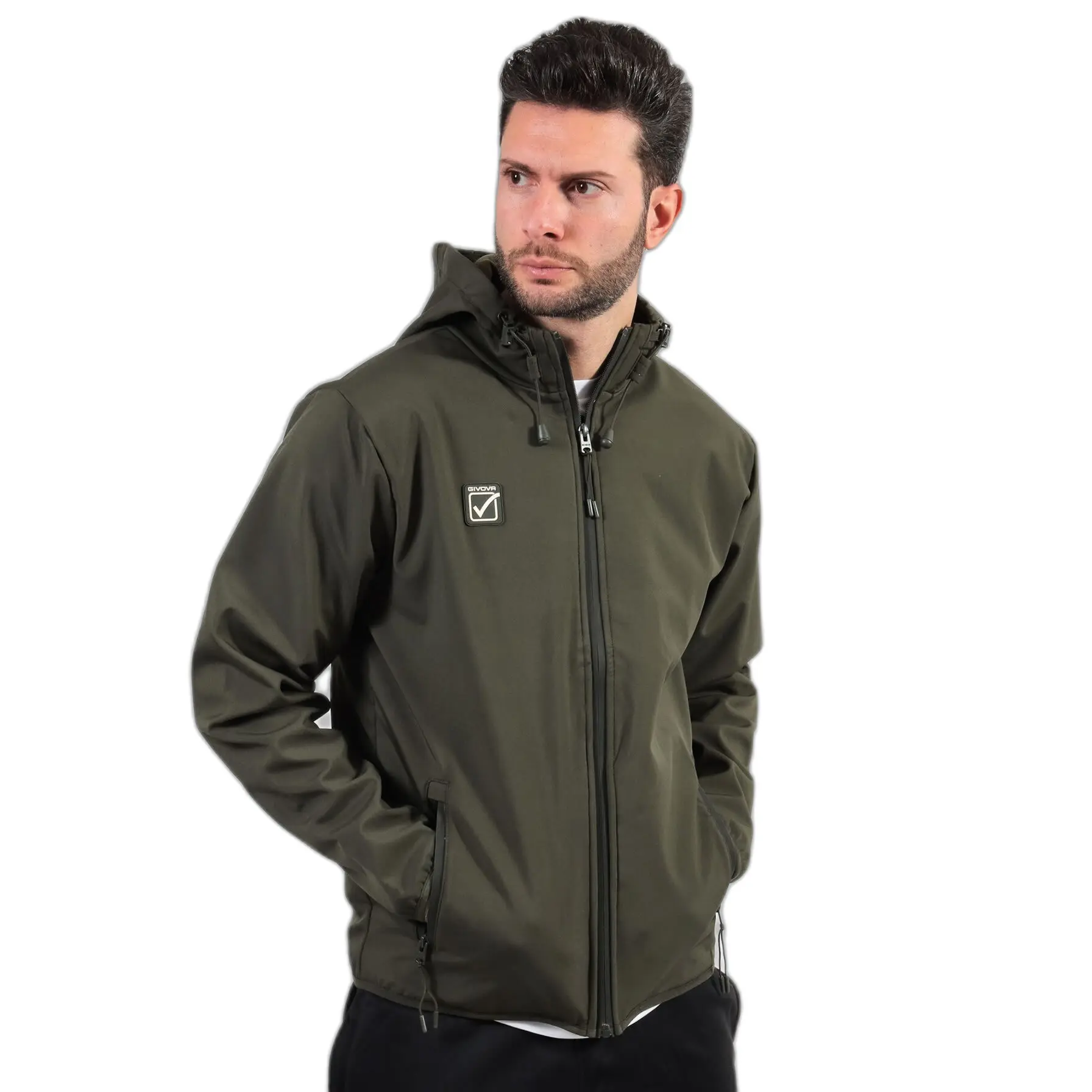 Givova Unisex Verde Chubasquero Infantil
