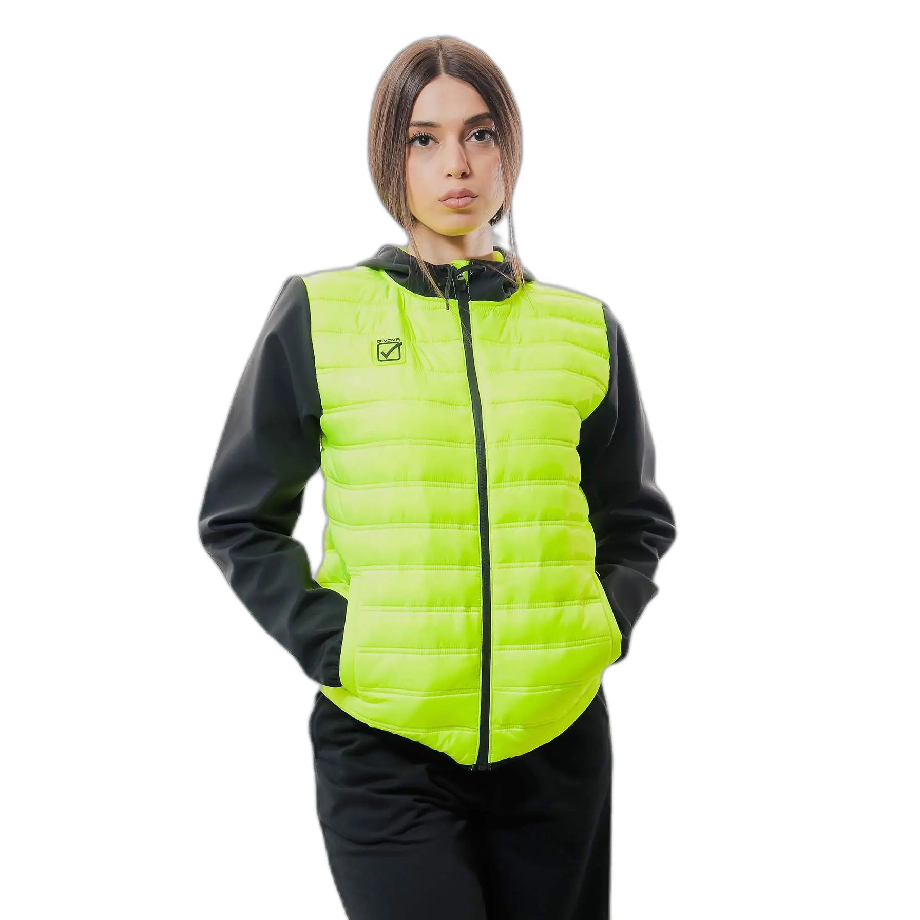Doudoune à capuche femme Givova Superior
