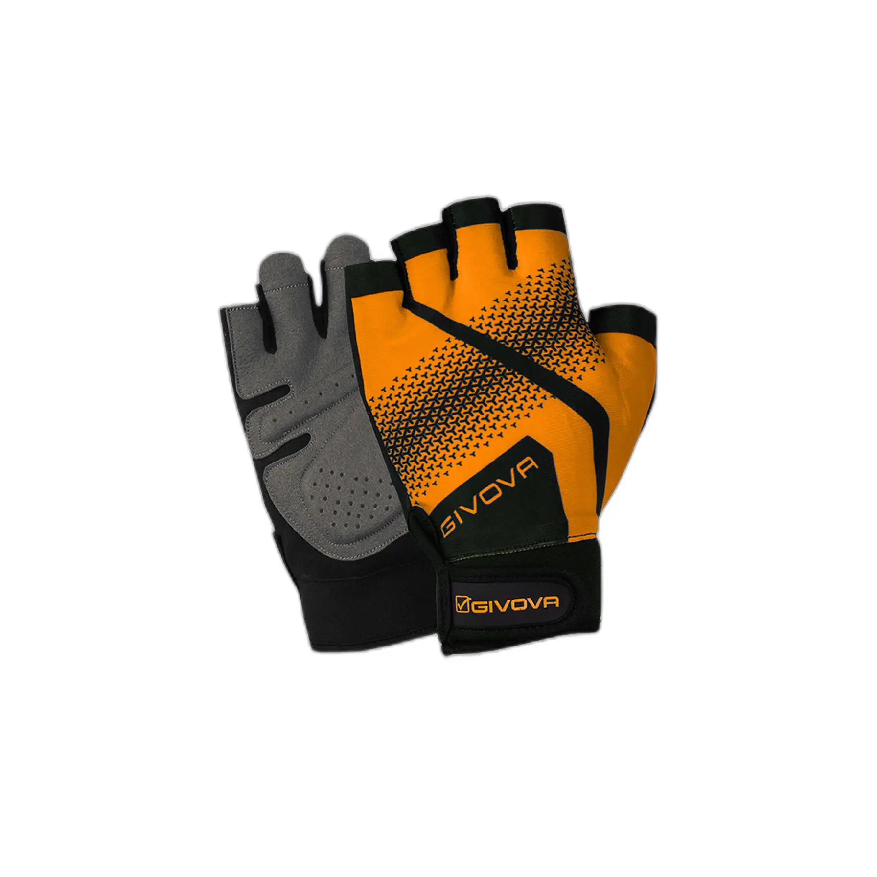 Givova Orange Gants De Fitness