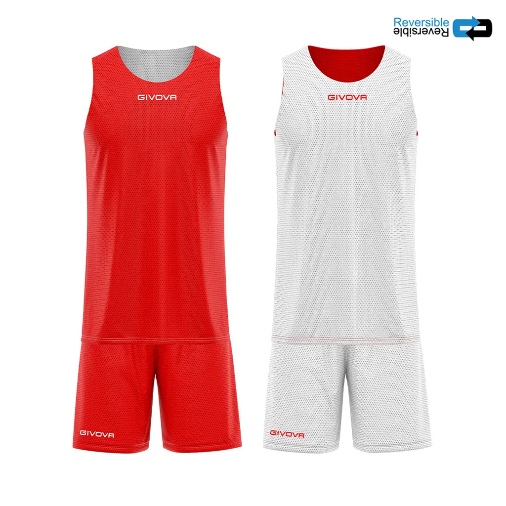 Set maglia e pantaloncino reversibili Givova