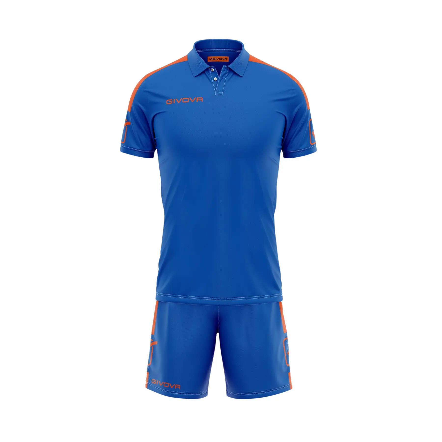 Polo en short set Givova Play