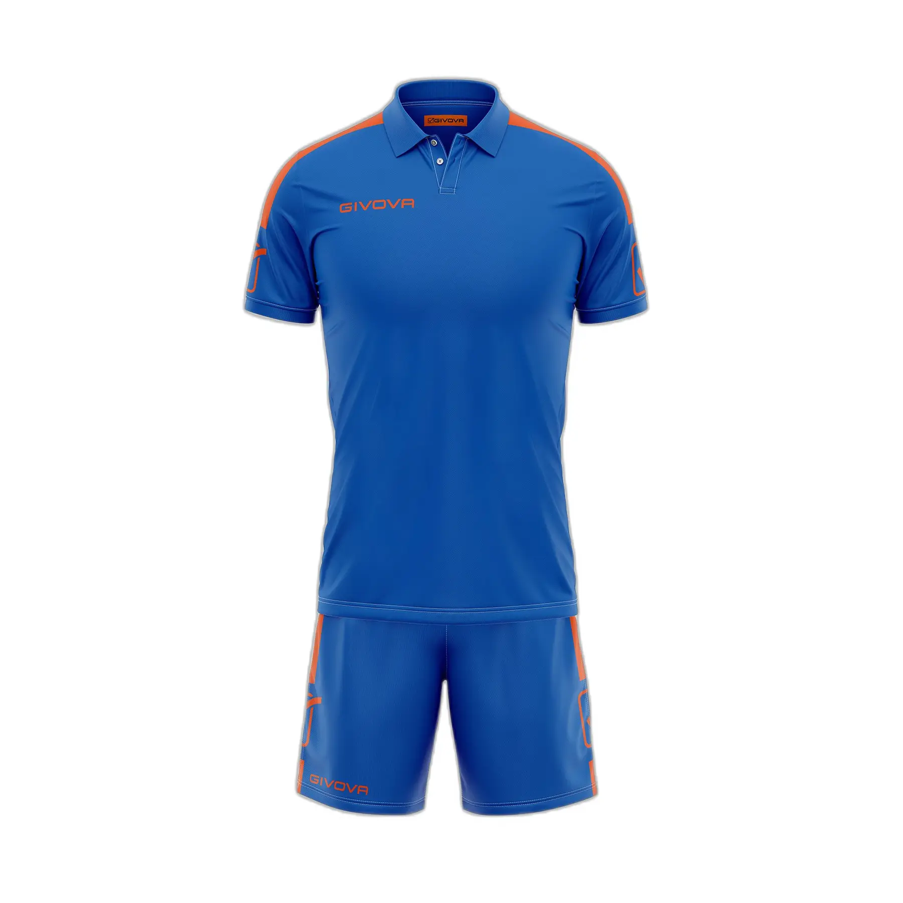 Set aus Polo-Shirt und Shorts Givova
