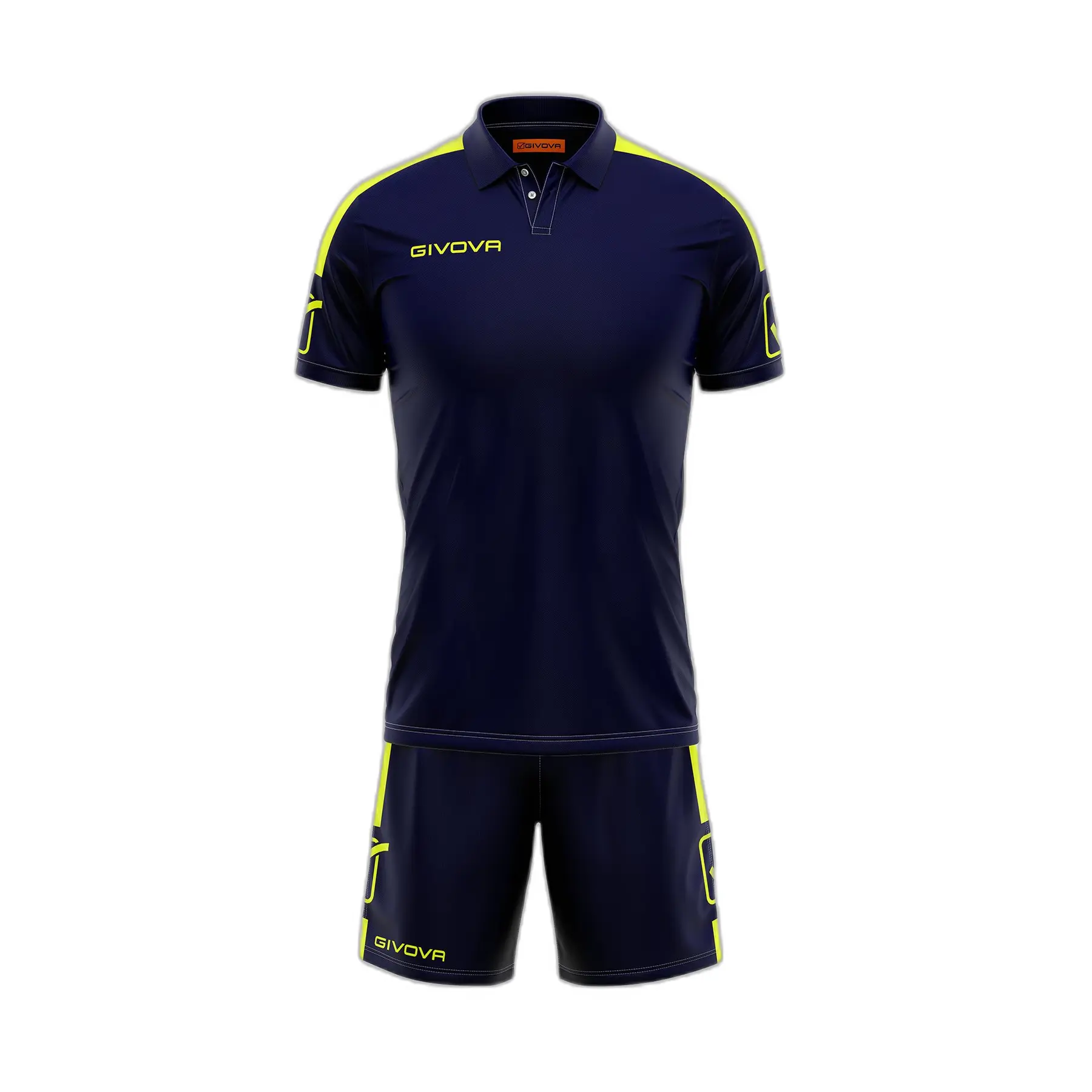 Set aus Polo-Shirt und Shorts Givova