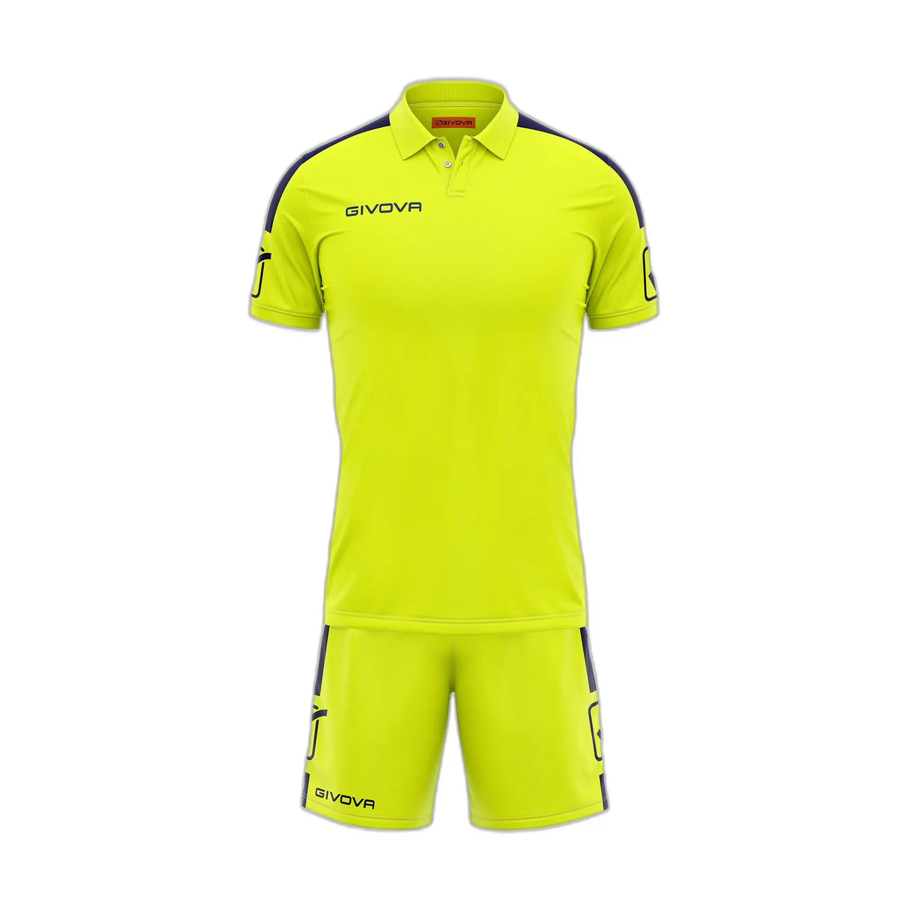 Set aus Polo-Shirt und Shorts Givova