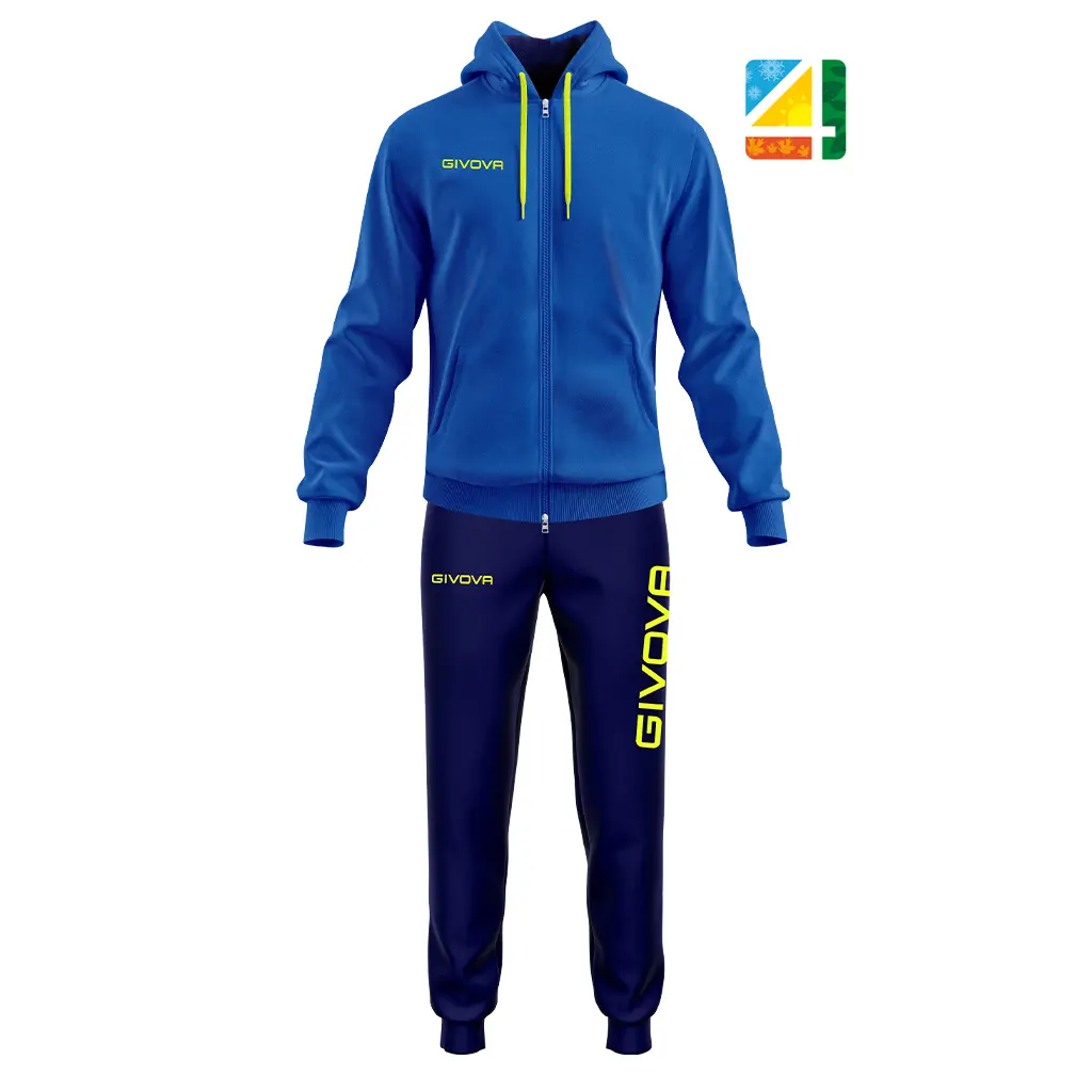 Givova Blau Trainingsanzug Poker