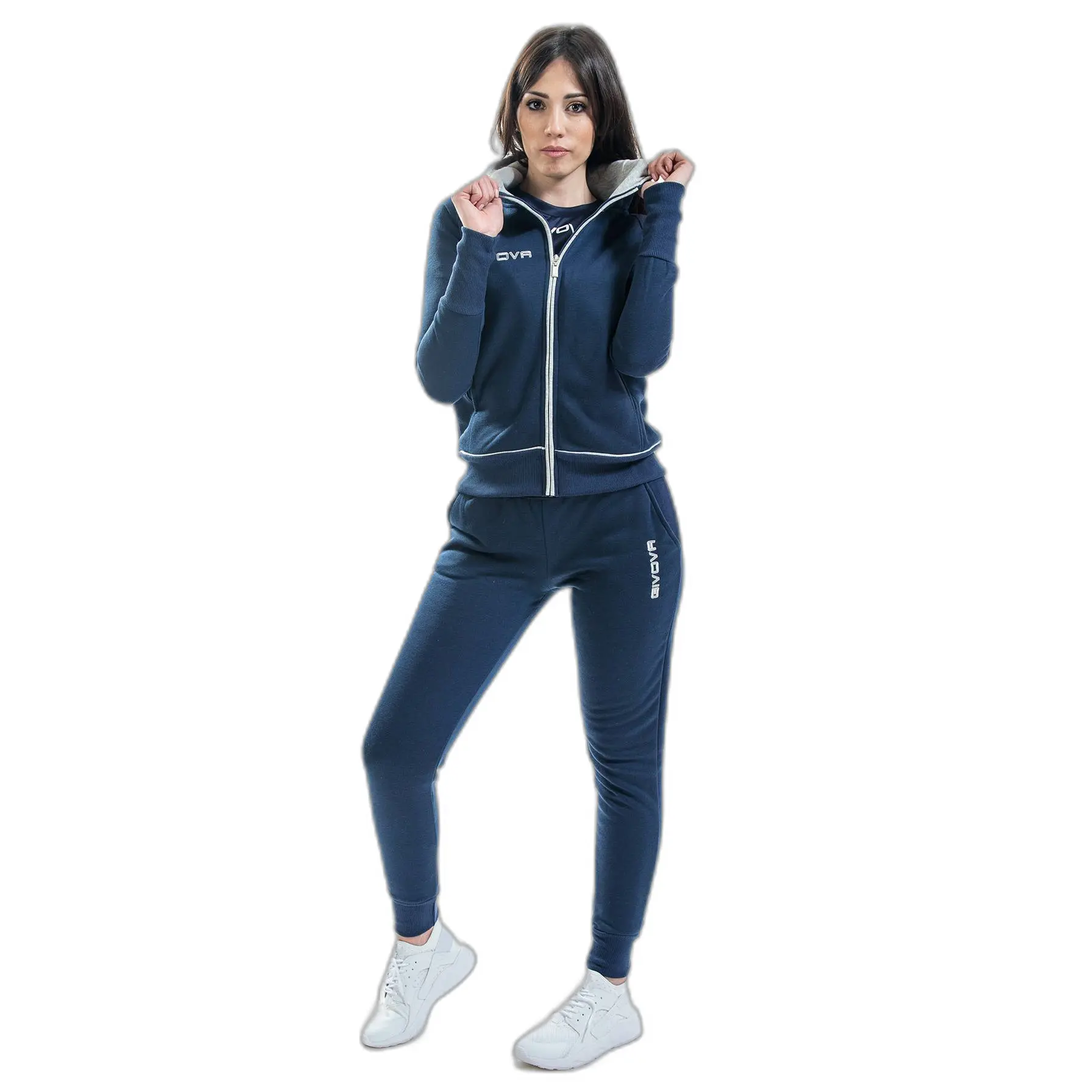 Givova Mädchen Blau -Trainingsanzug Star New