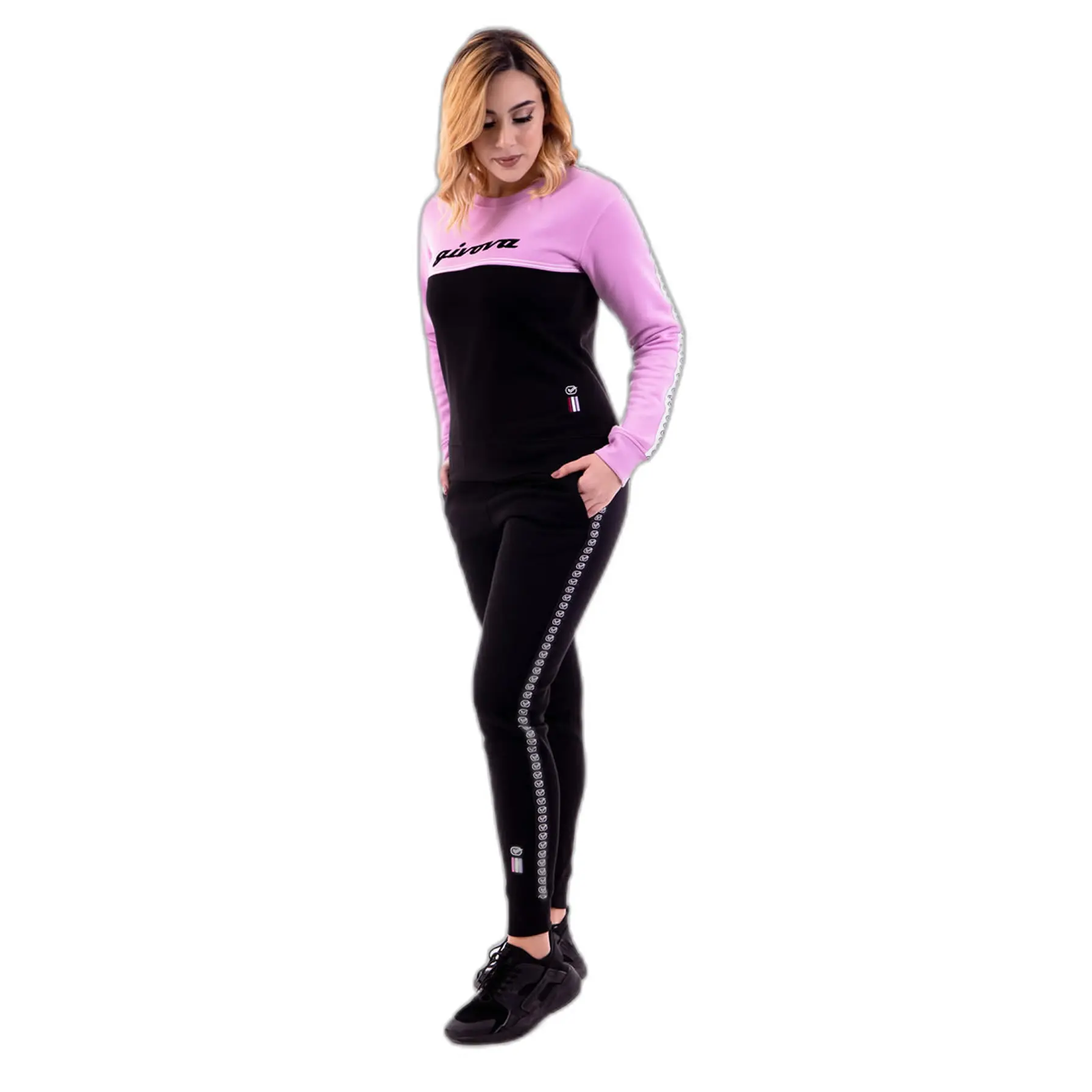 Survêtement avec bande femme Givova 100