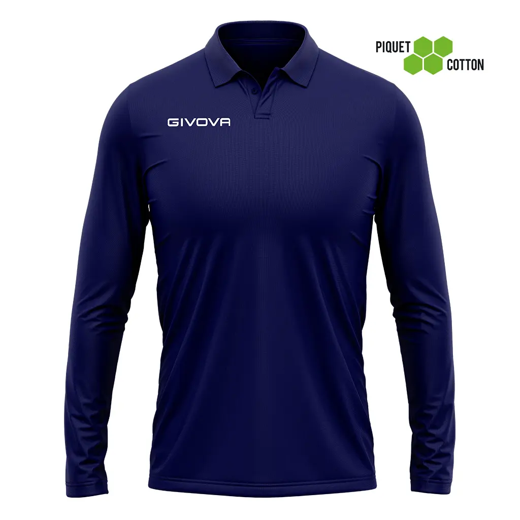 Polo manches longues Givova Winter - vue 5