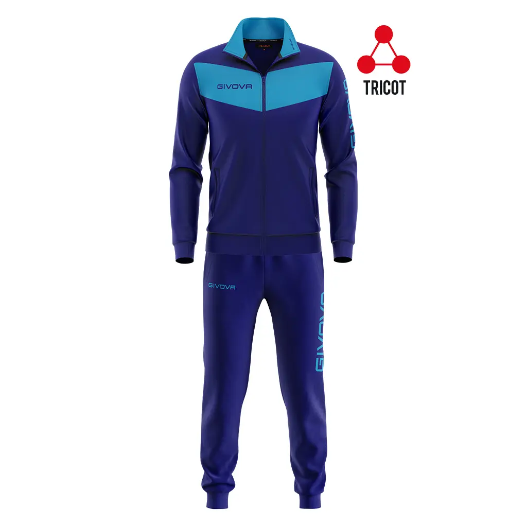 Givova Damen Blau Trainingsanzug Visa