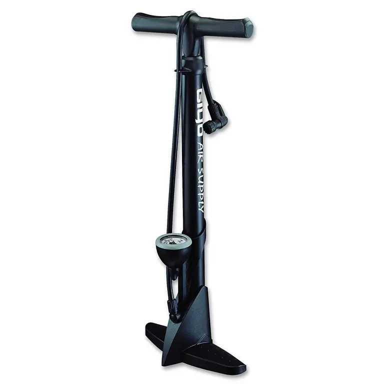 Voetpomp met manometer Giyo