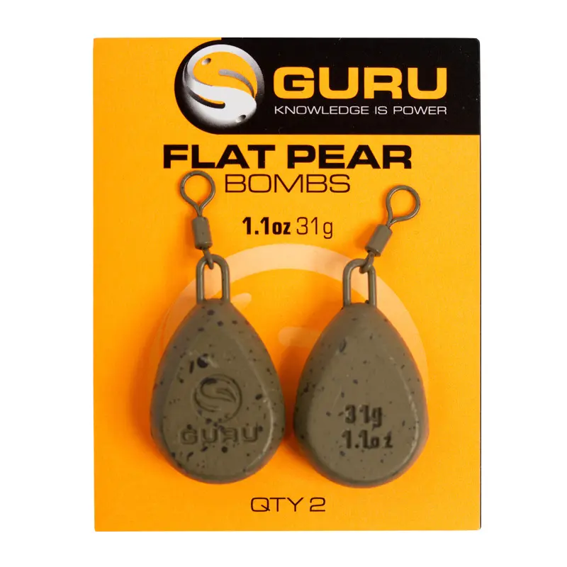 Piombo Guru Flat Pear Bomb 15g (x2)