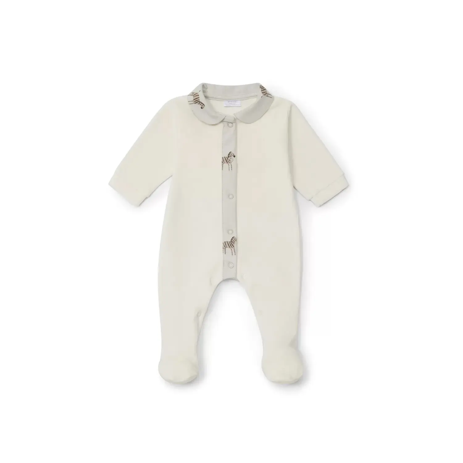 Grenouillère d'hiver bébé Gloop! Zebra