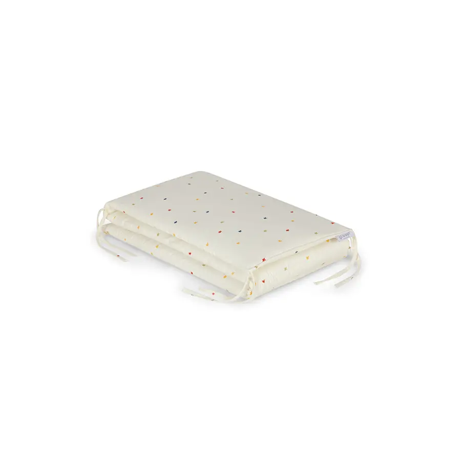 Babybettumrandung Gloop! Colorful Stars 190x35 cm