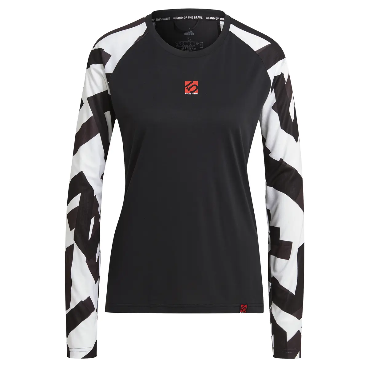 Langarmshirt, Frau Adidas The Five Ten Trails