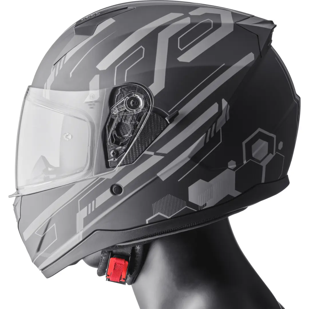Motorrad-Integralhelm GMS Hexago Graphic