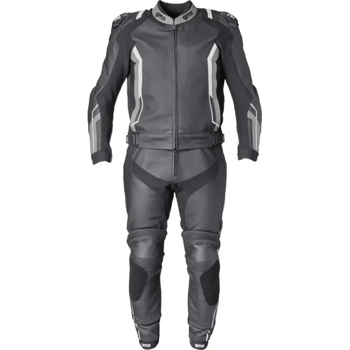 Zweiteilige Leder-Motorradkombination GMS Gr-1