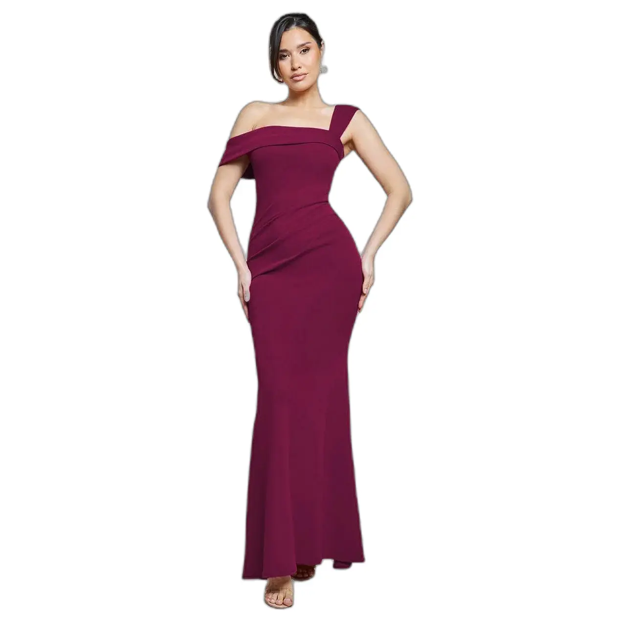 Vestito aderente da donna Goddiva Off The Shoulder