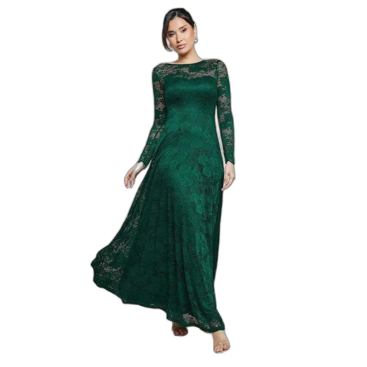 Vestito da donna Goddiva Scalloped Lace A-Line