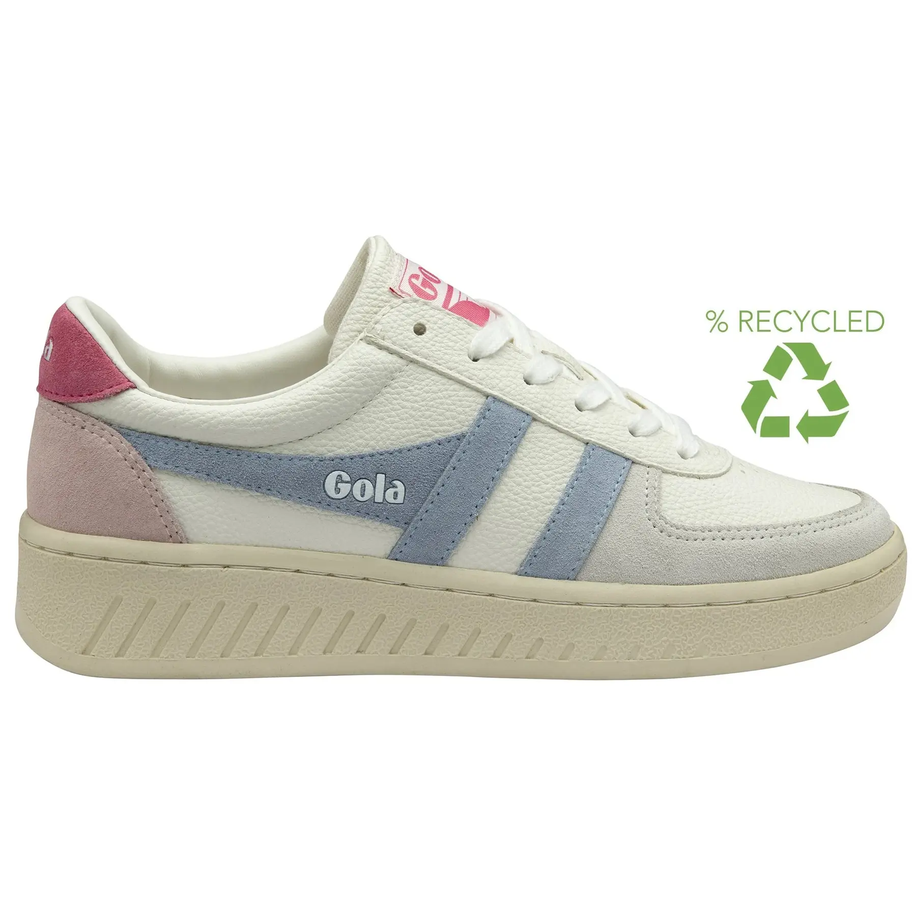 Sneakers da donna in pelle scamosciata Gola Grandslam Trident
