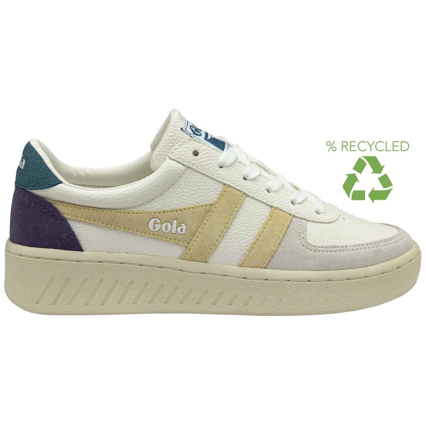 Sneakers da donna in pelle scamosciata Gola Grandslam Trident