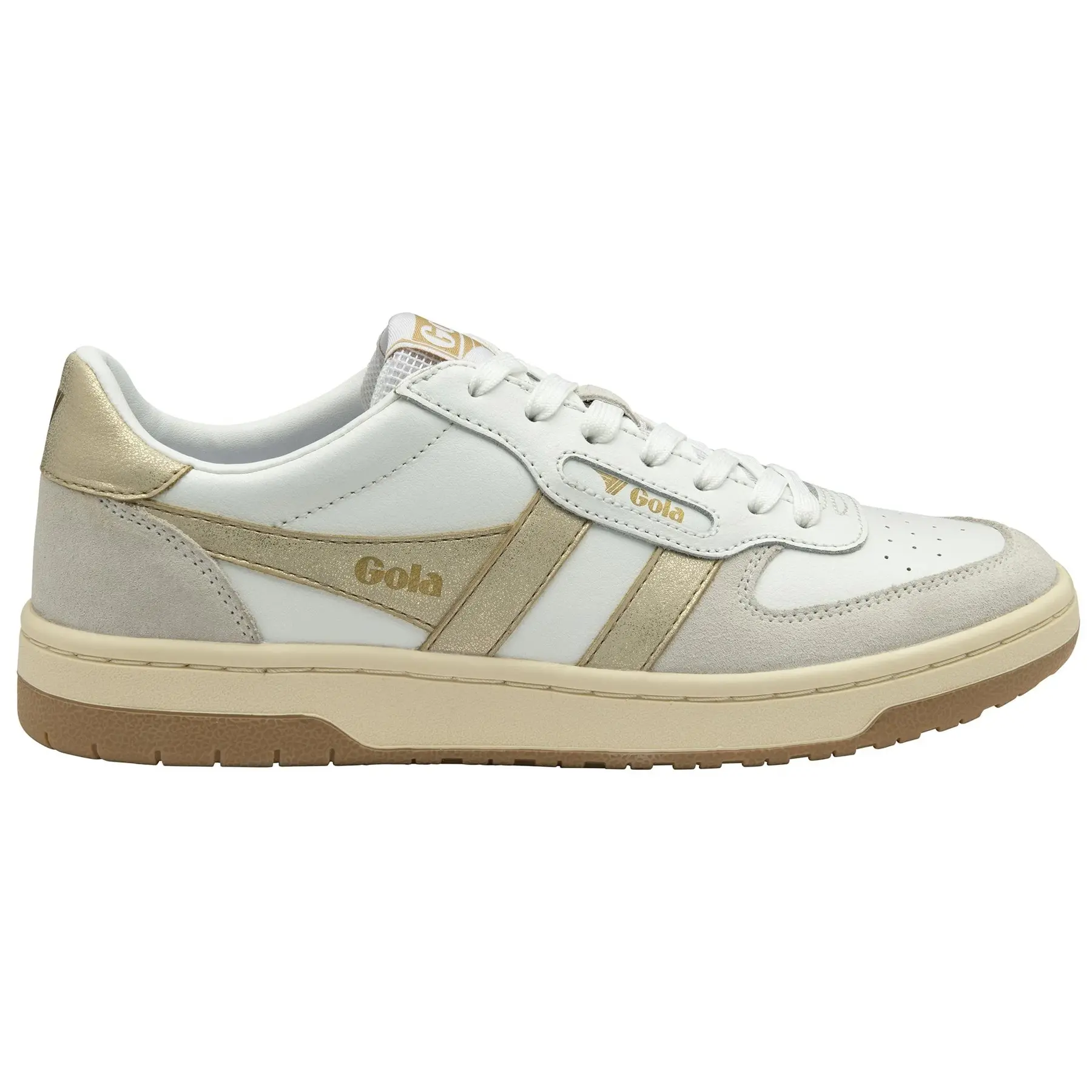 Sneakers da donna in pelle scamosciata Gola Hawk