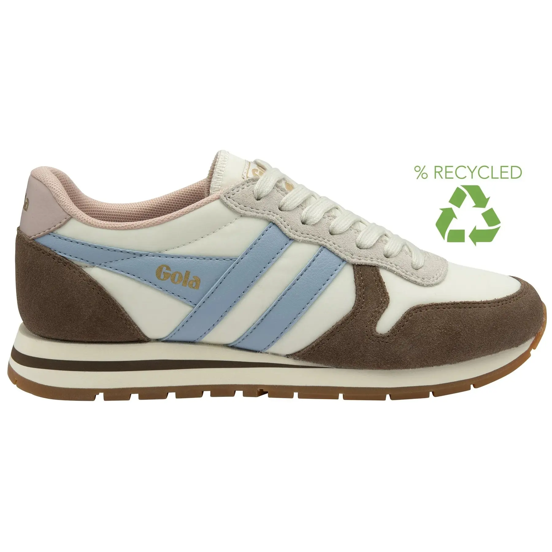 Sneakers da donna in pelle scamosciata Gola Daytona Chute