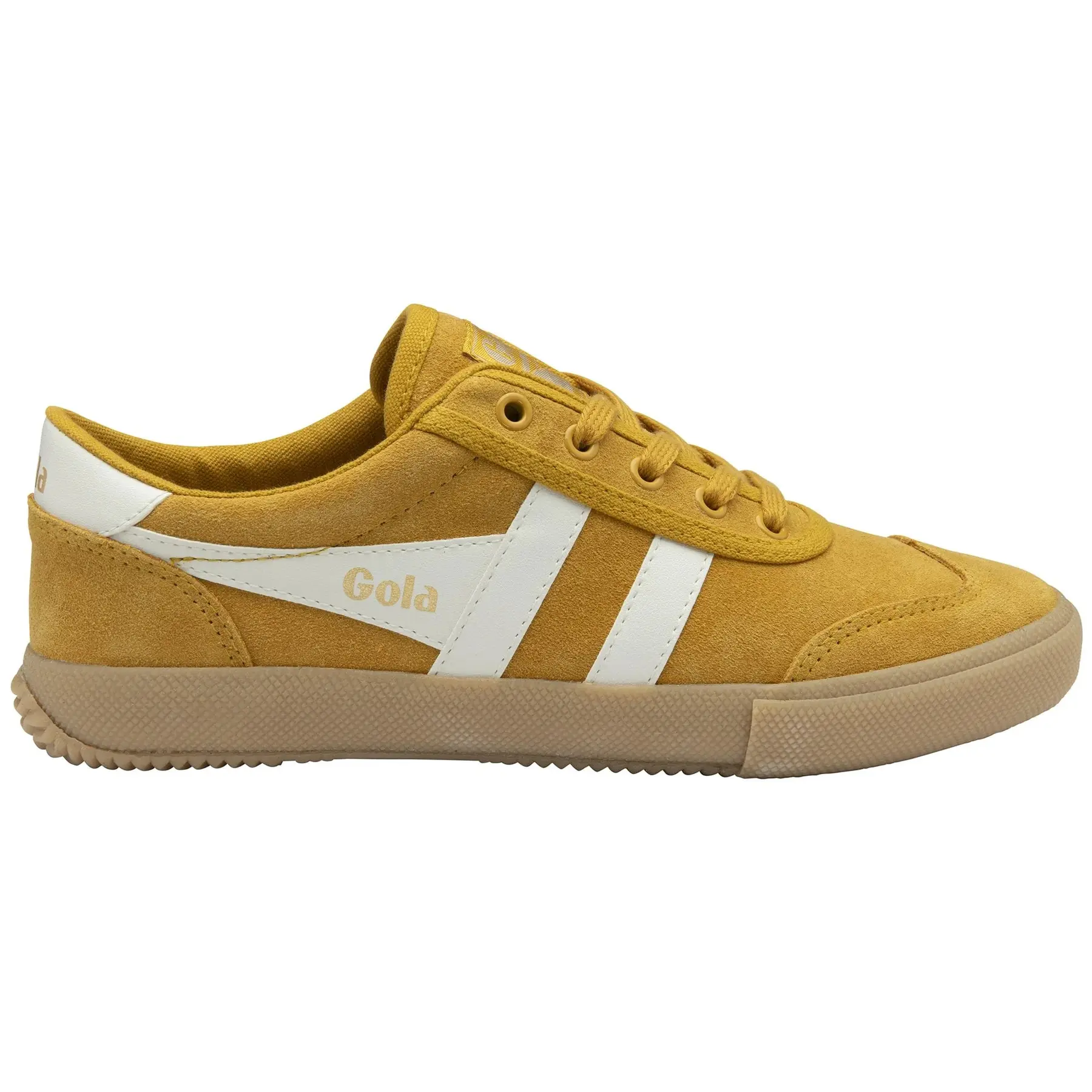 Sneakers da donna in pelle scamosciata Gola Badminton Suede