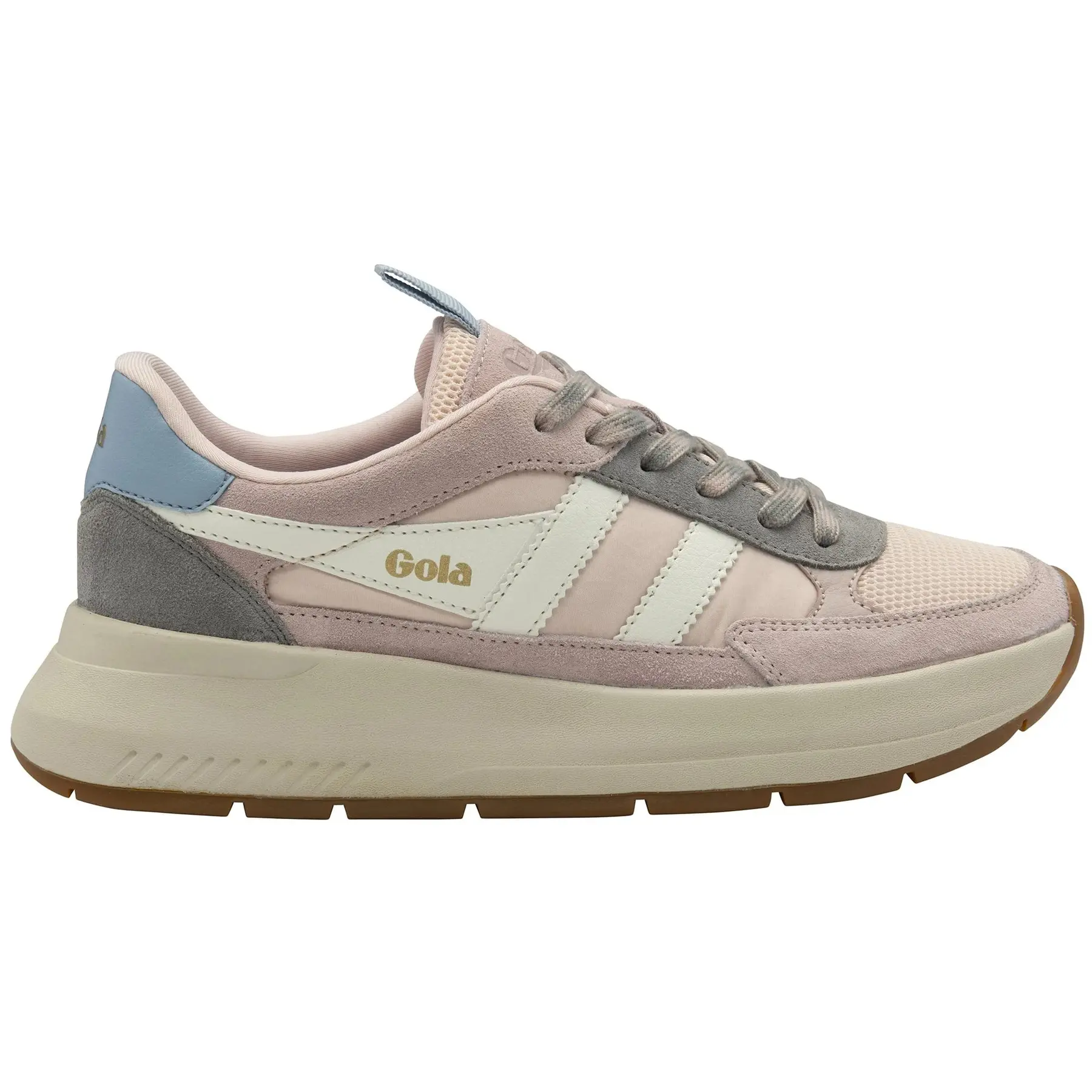 Sneakers da donna in pelle scamosciata Gola Phoenix