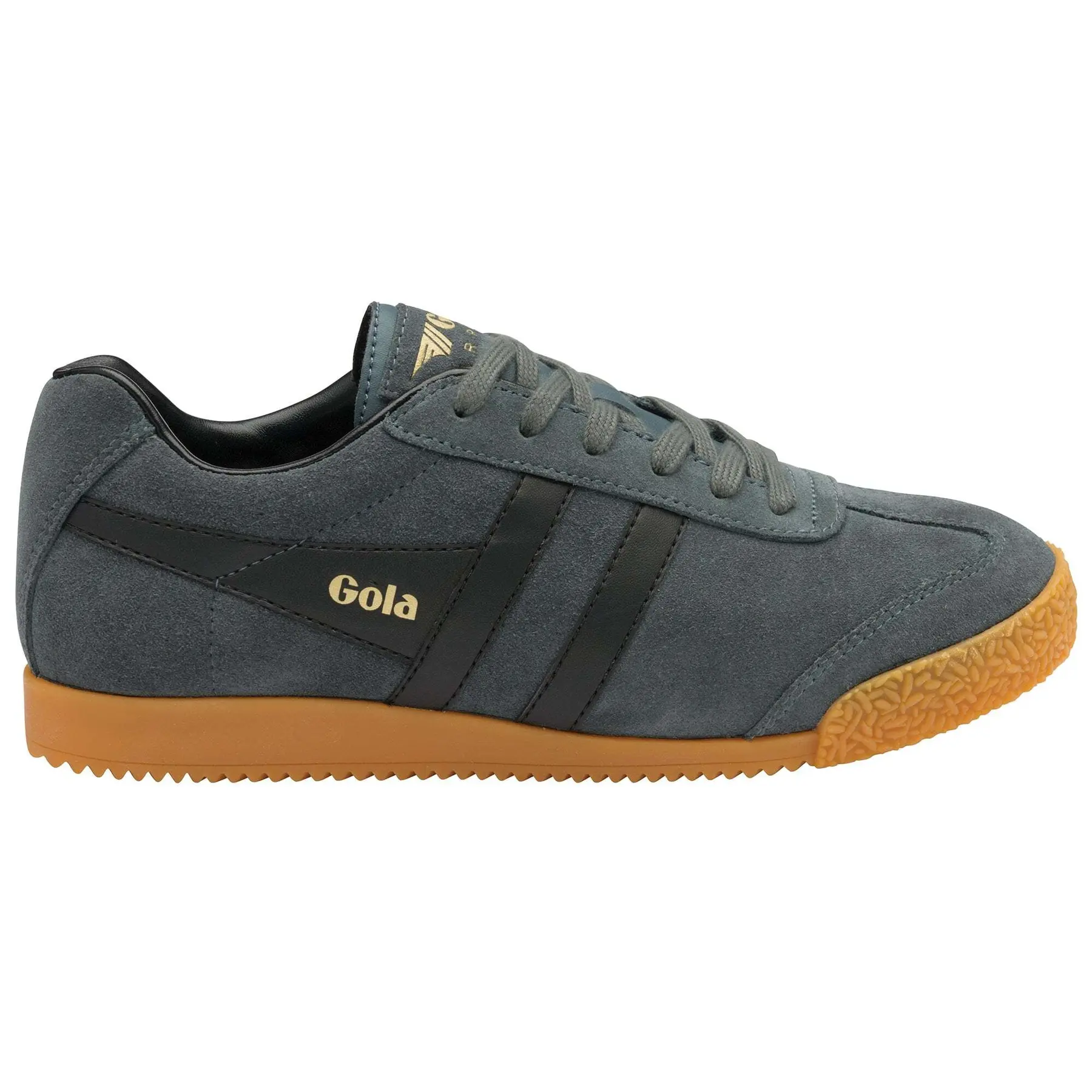 Gola Women's Grey Suede Trainers Harrier