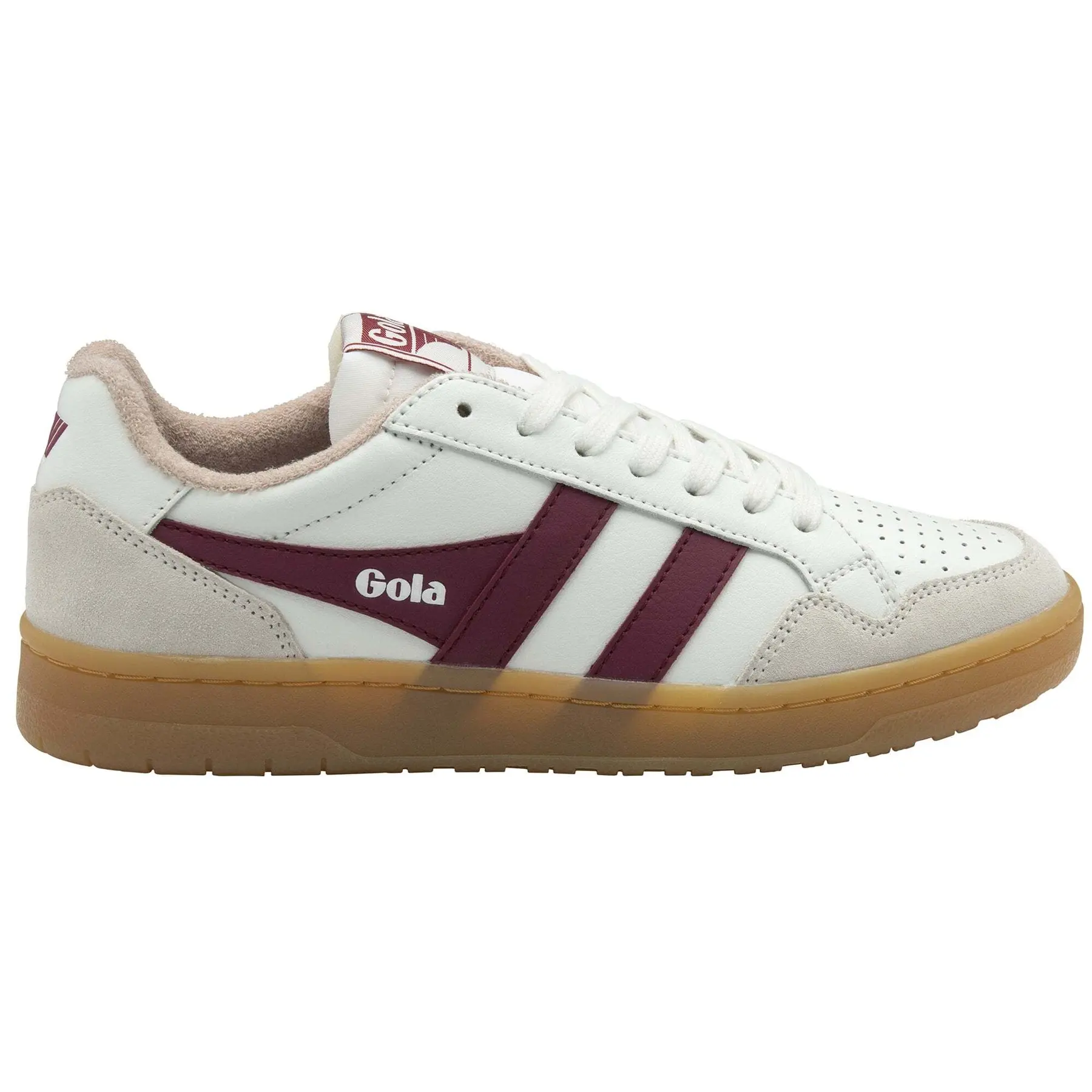 Gola Women's White Trainers Eagle 86