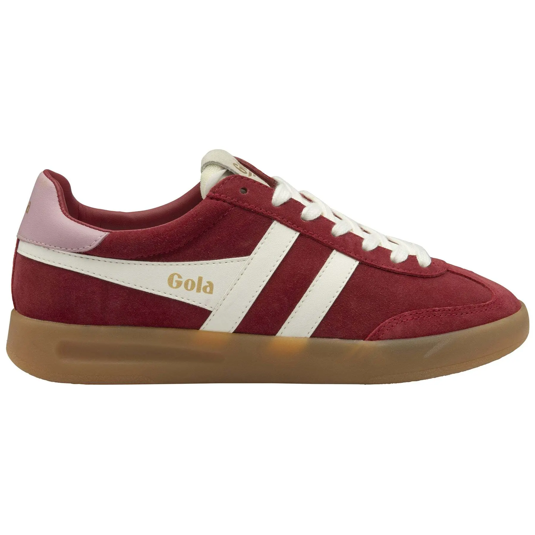 Scarpe da ginnastica con lacci in suede donna Gola Cyclone