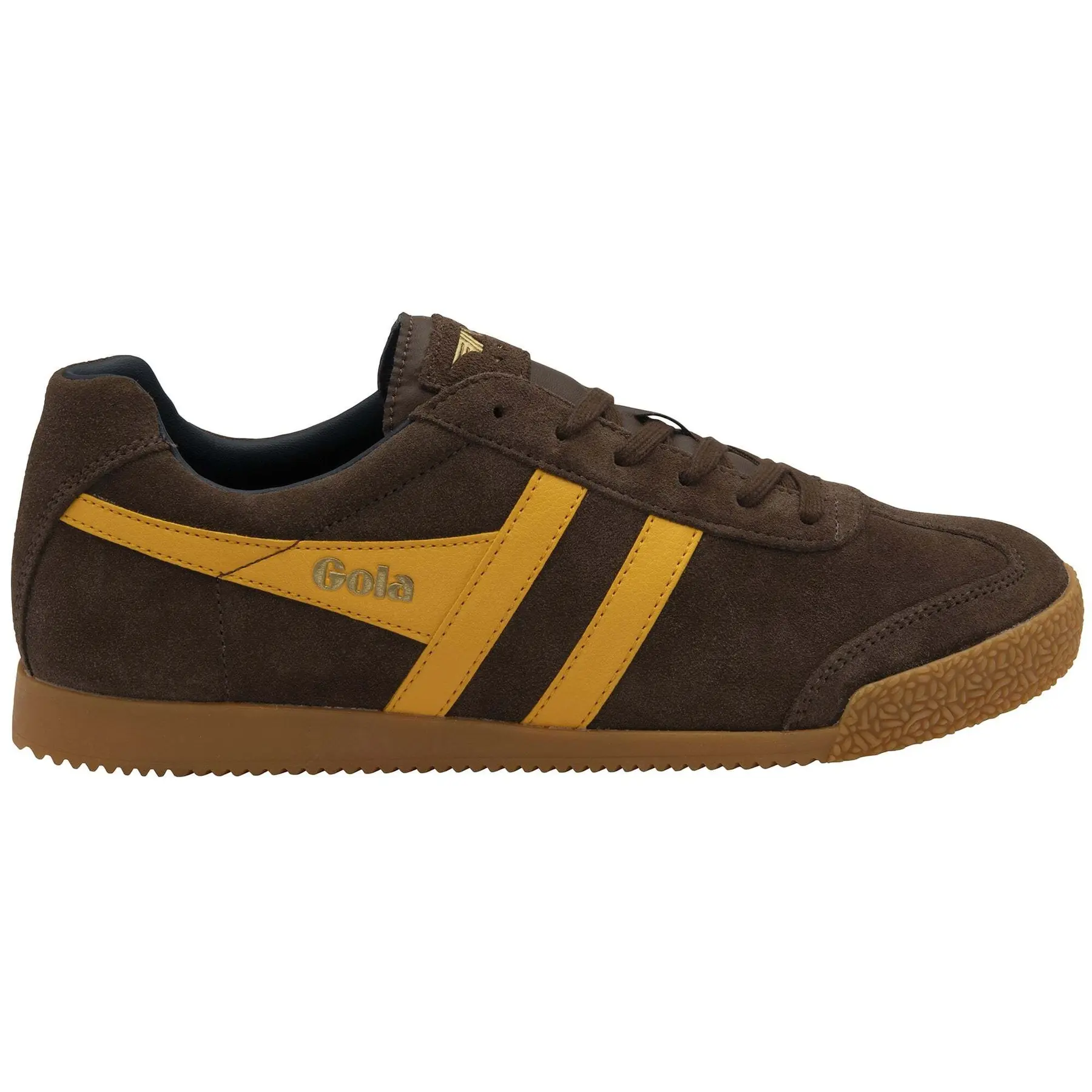 Laced suede trainers Gola Harrier Suede