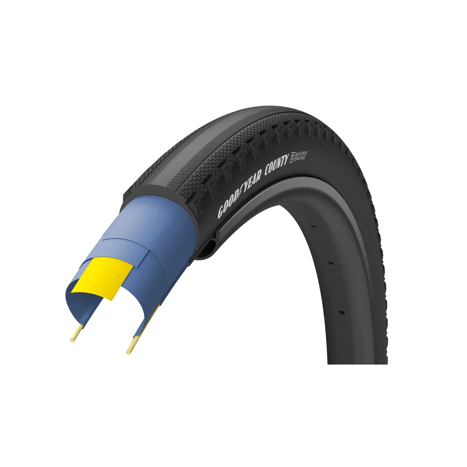 Reifen Goodyear County Ultimate Tubeless complete