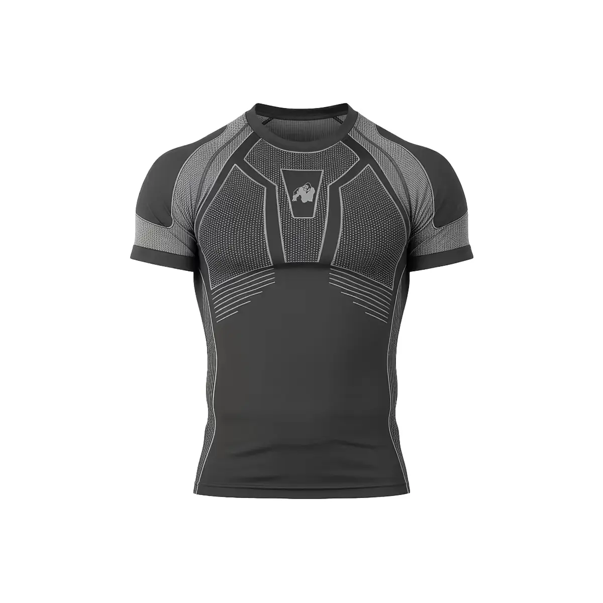 Gorilla Wear Arcata Seamless T-shirt - Donkergrijs - S