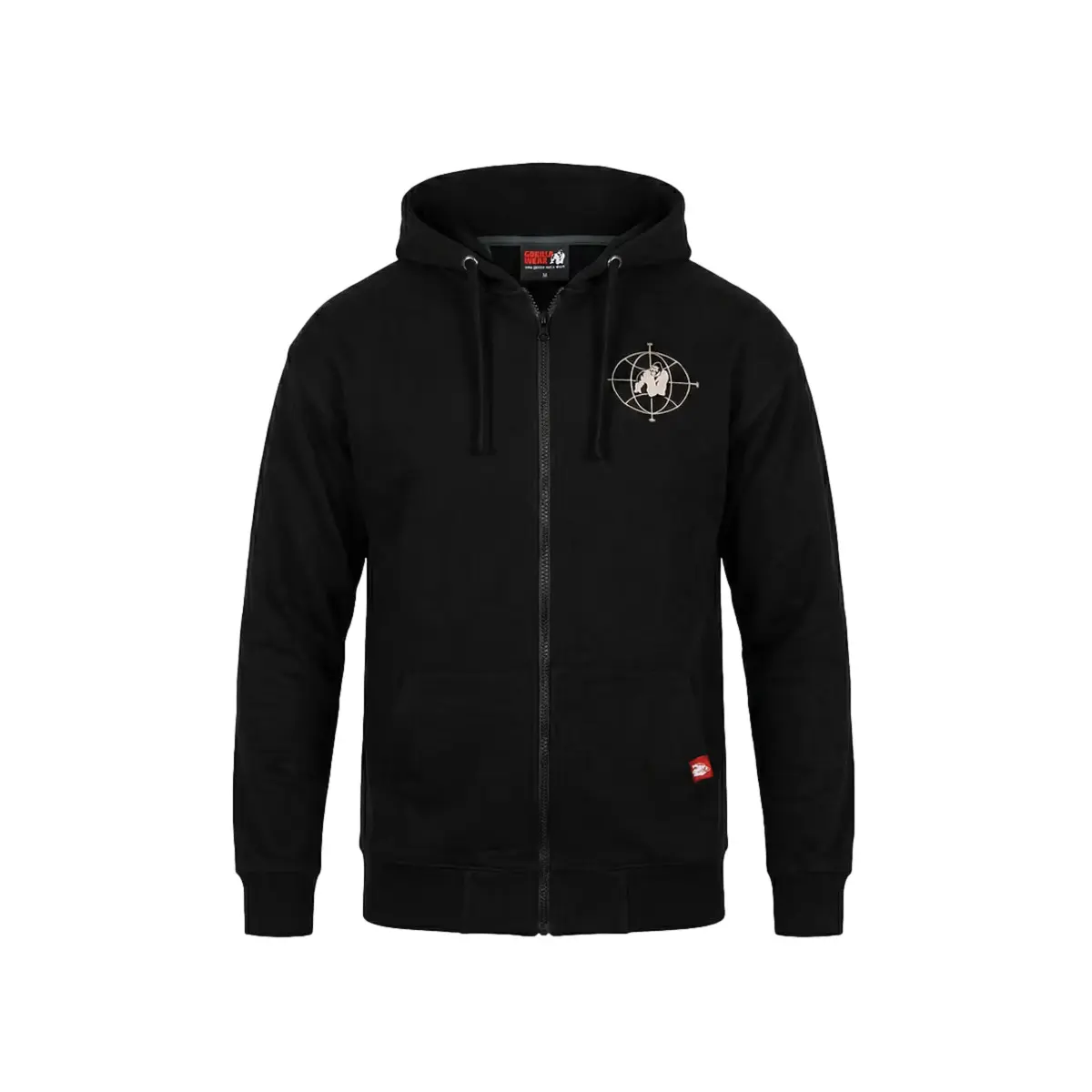 Felpa con cerniera a cappuccio Gorilla Wear Scofield