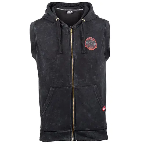 Felpa con cappuccio senza maniche Gorilla Wear Silverdale