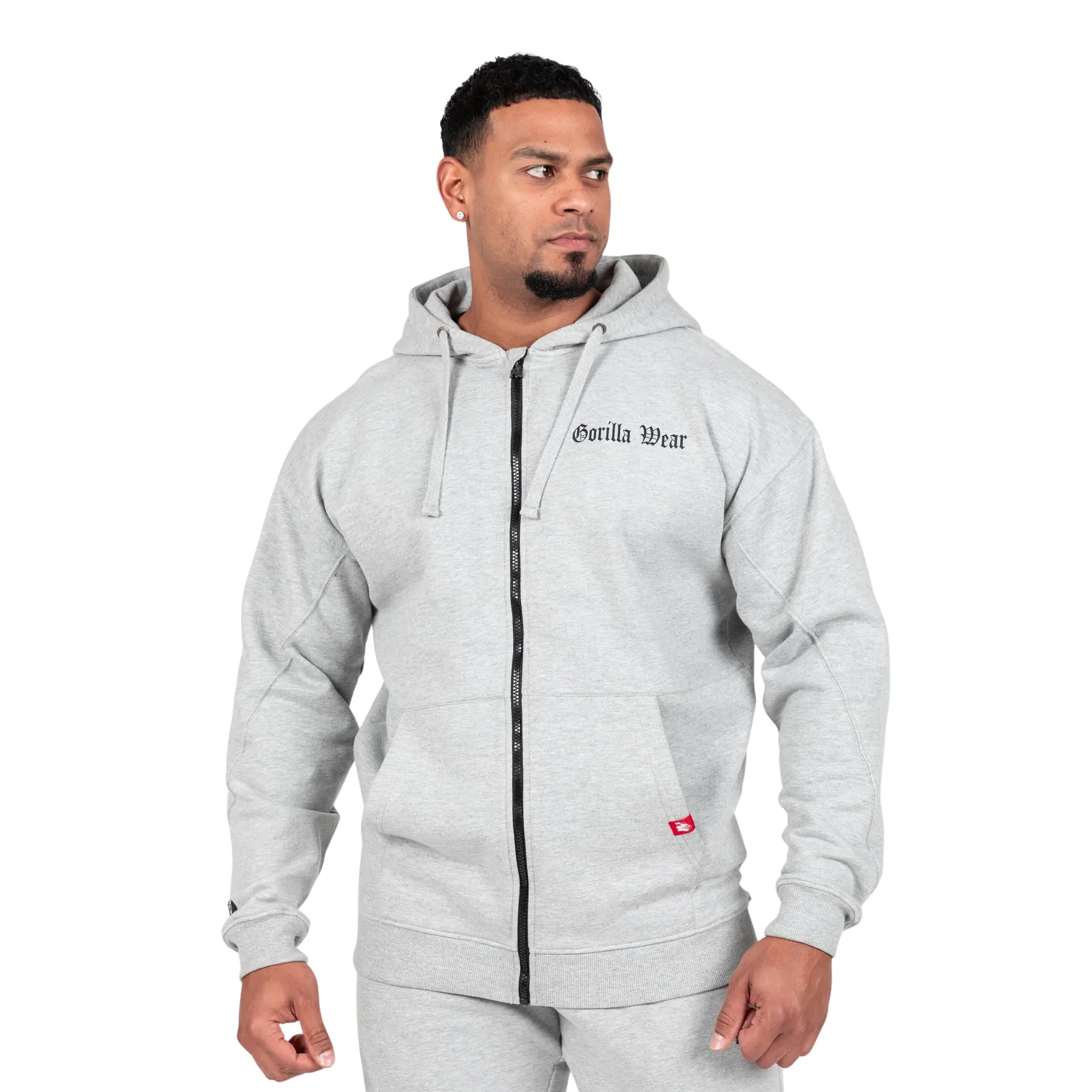 Felpa con cerniera a cappuccio Gorilla Wear Utah
