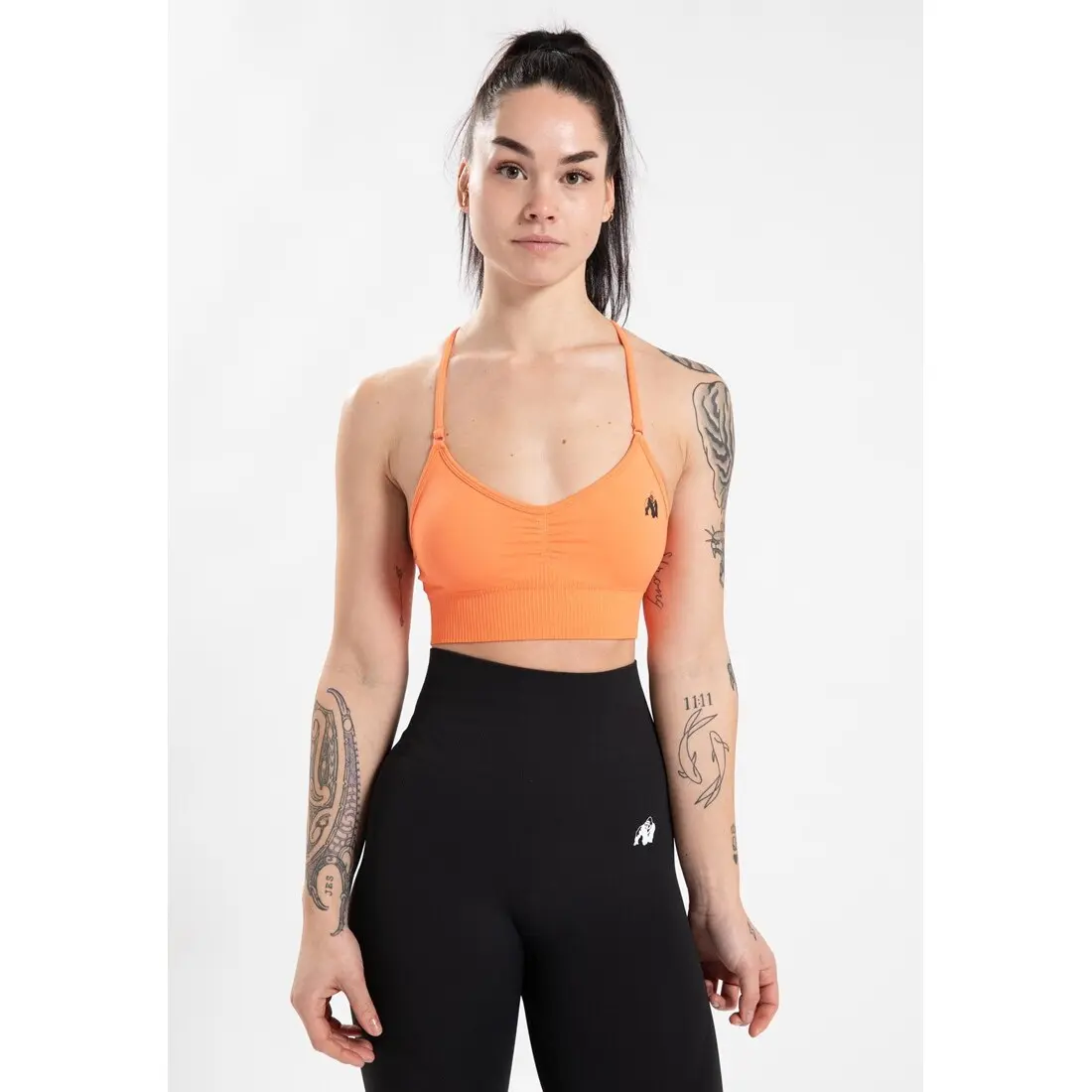Nahtloser Sport-BH, Damen Gorilla Wear Olivia